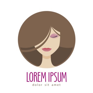 Güzel kadın yüzü