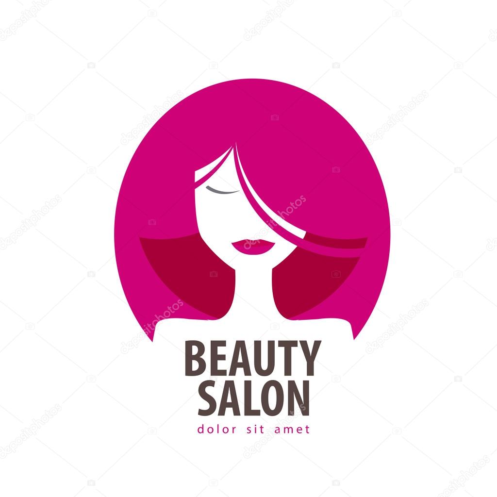 Beautiful young girl on a white background. vector illustration