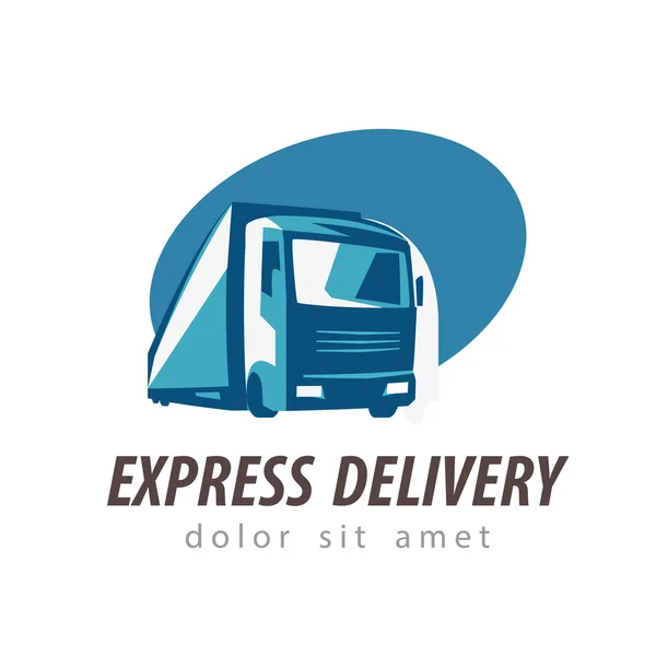 Express delivery service logo. Vector icon or symbol Stock Vector