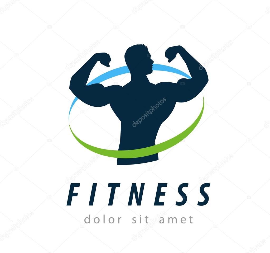 fitness vector logo design template. health or gym icon