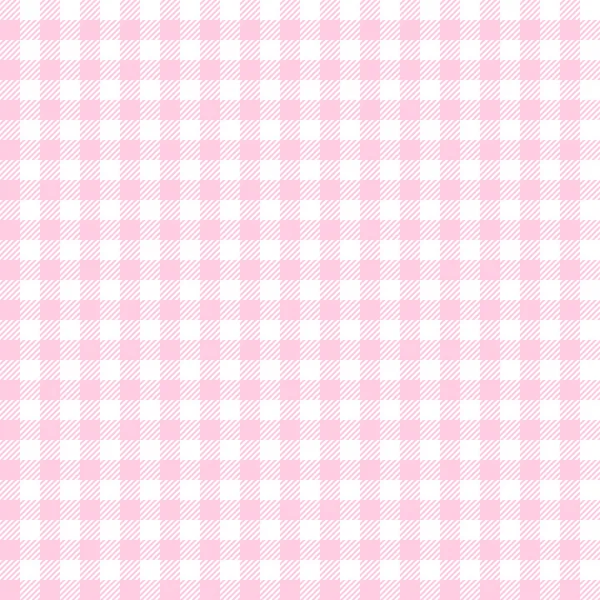 핑크 체크 무늬 배경색 — 스톡 벡터