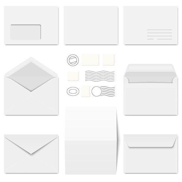 collection envelopes, stationery and postmarks