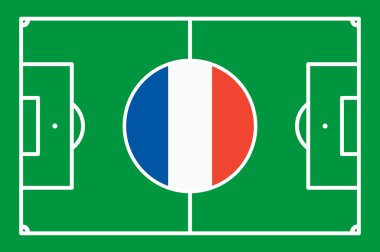 soyut yeşil futbol sahası