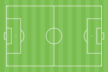 soyut yeşil futbol sahası
