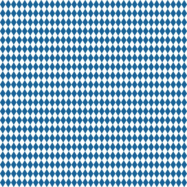 Blue checkered Oktoberfest background — Stock Vector