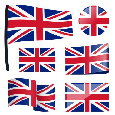 koleksiyon bayraklar Büyük Britanya