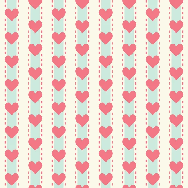 Abstract hearts background — Stock Vector
