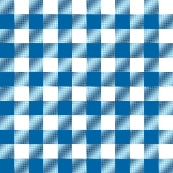 Checkered table cloth background — Stock Vector