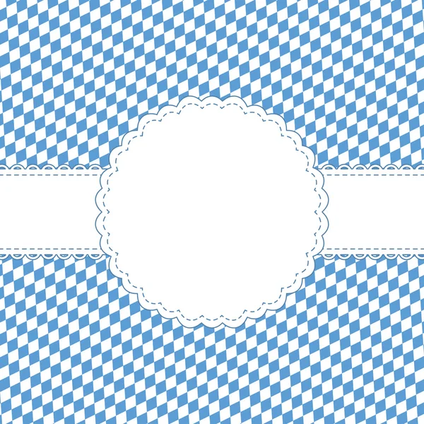 Oktoberfest Hintergrund mit Banner — Stockvektor