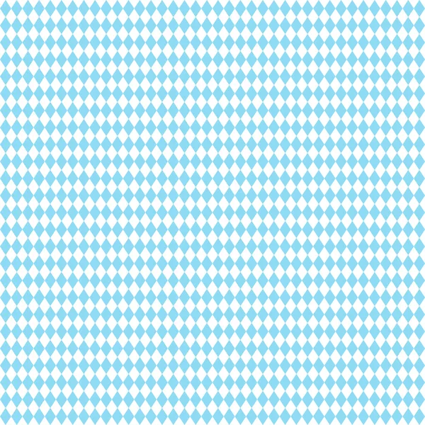 Seamless blue white checkered Oktoberfest background — Stock Vector