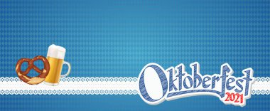 Ekim Festivali 2021 Bir simit ve bir bardak birayla arka plan