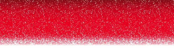 Vector Bestand Met Mooi Vallende Sneeuw Vlokjes Rood Gekleurde Achtergrond — Stockvector