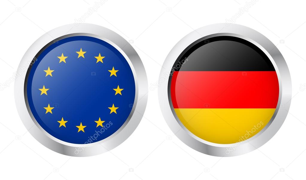 Country - Sticker Europe and Germany
