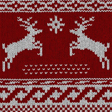 Noel arka plan - örgü Norveççe