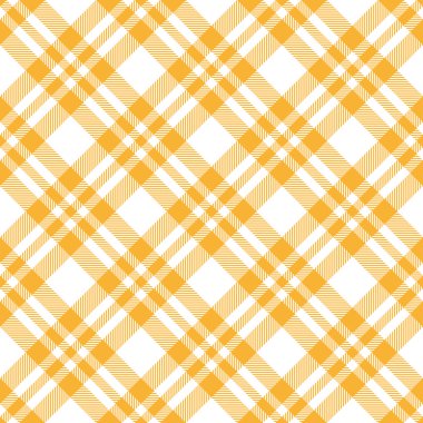 Damalı masa örtüsü sarı - sonsuz desen