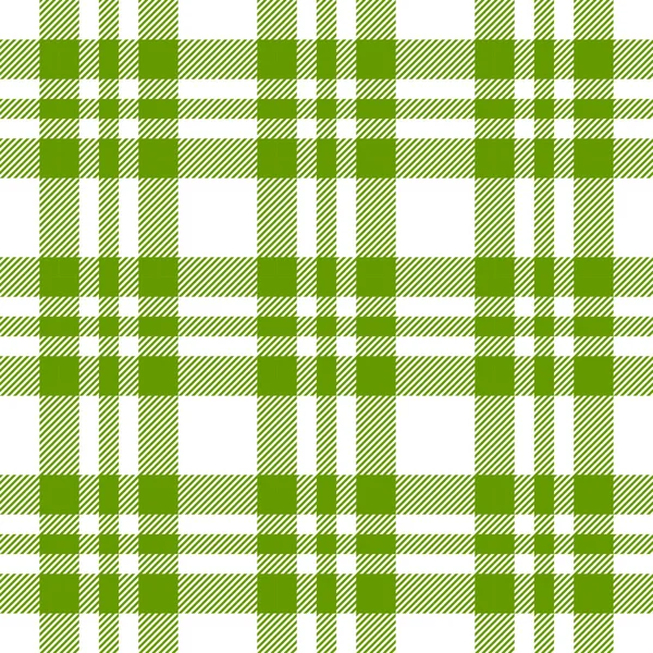 Checkered tablecloths pattern GREEN - endless — Stock Vector