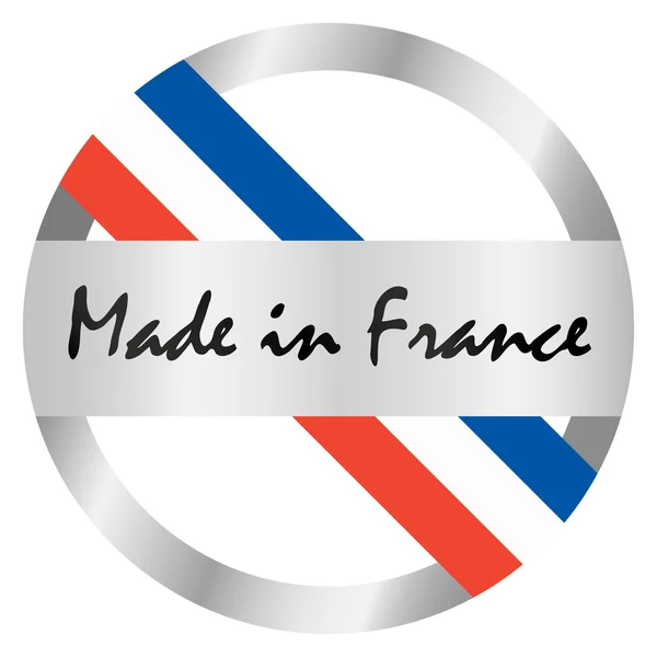 Pieczęć jakości Made In France — Wektor stockowy