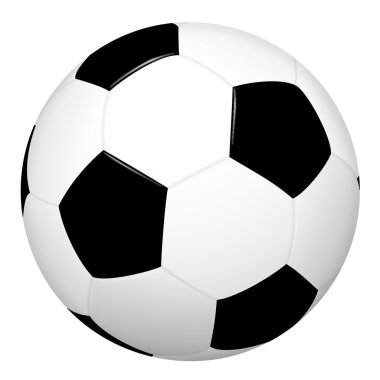 Futbol klasik - siyah beyaz
