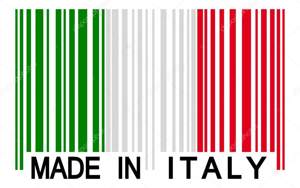 barcode - MADE IN ITALY