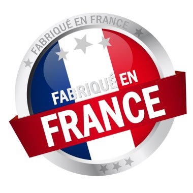 Düğmesi ile Banner Fabrique En France