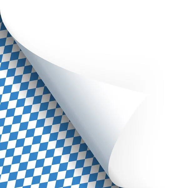 Papel esquina inferior izquierda oktoberfest — Vector de stock