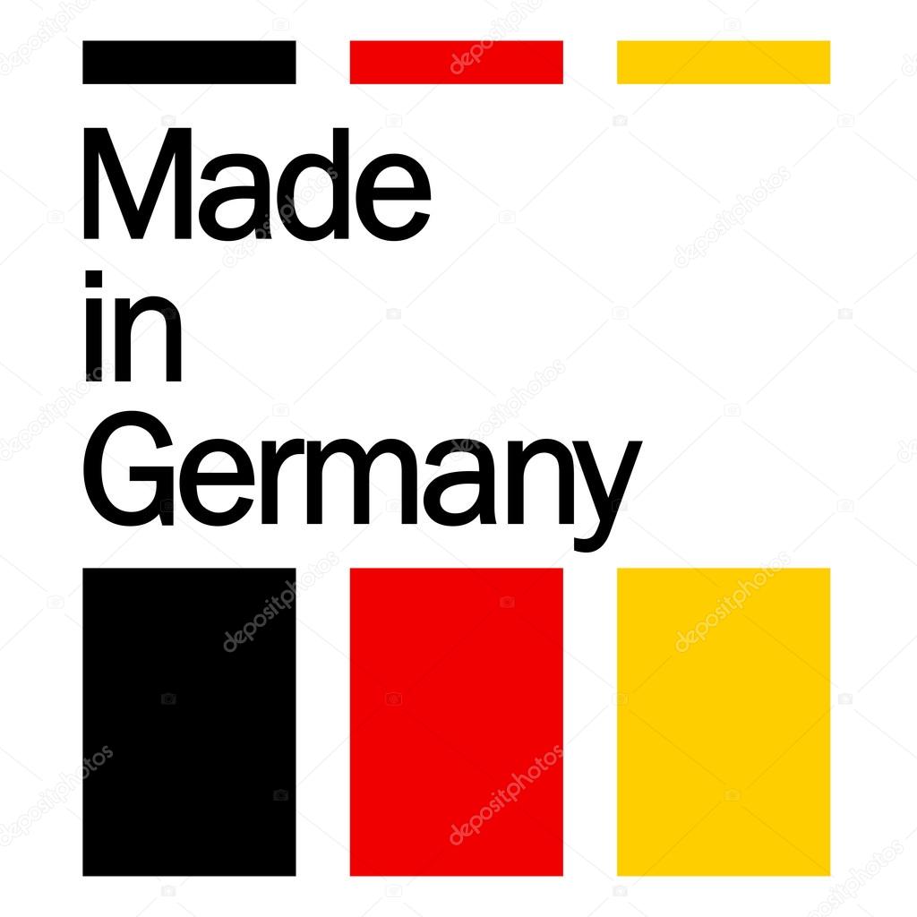 seal of quality MADE IN GERMANY