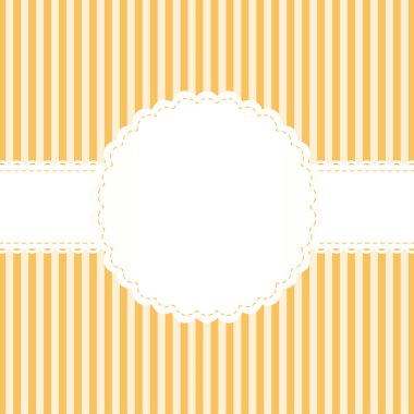 Banderole çizgili desen