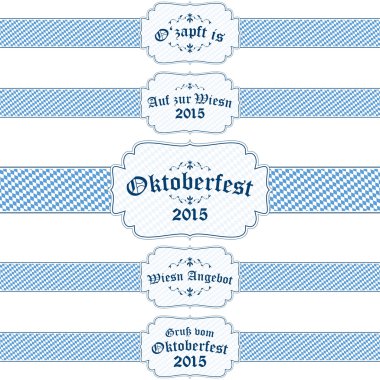 Oktoberfest 2015 afiş metin ile