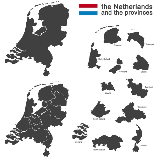 País Países Bajos — Archivo Imágenes Vectoriales