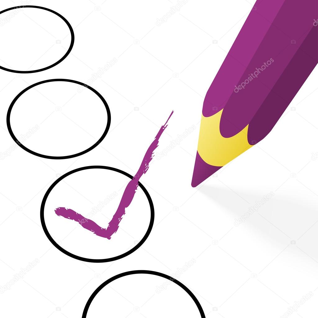 purple pencil with hook