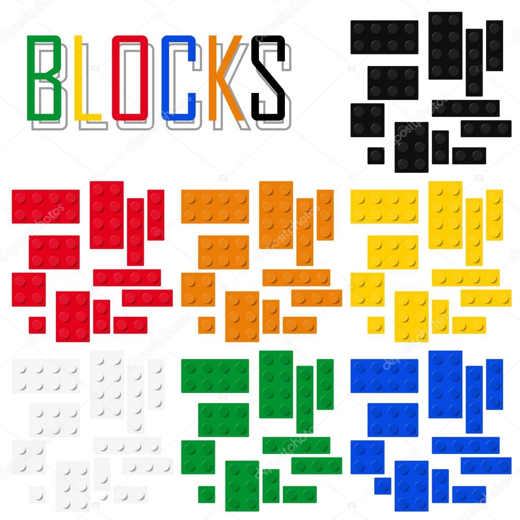 blocks - bricks vector