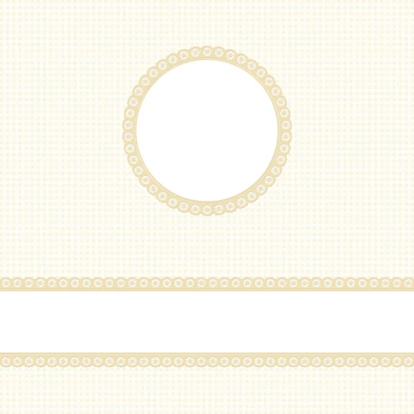 Bannière et patch sur fond coloré — Image vectorielle