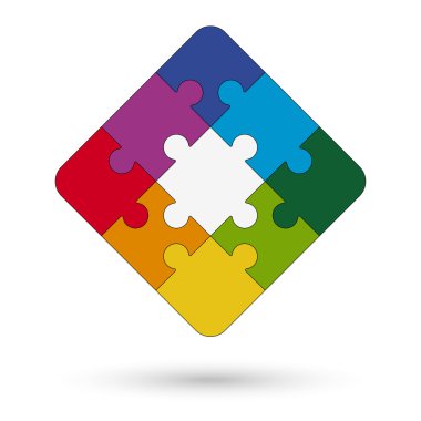 Merkezi ile kare bulmaca