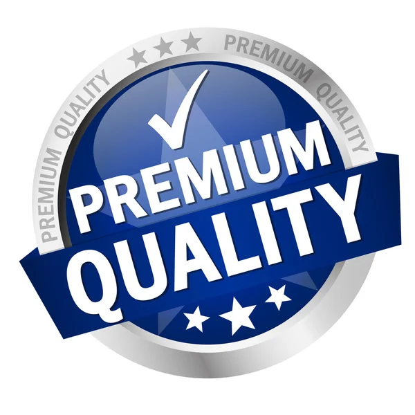Botão com texto Qualidade Premium —  Vetores de Stock