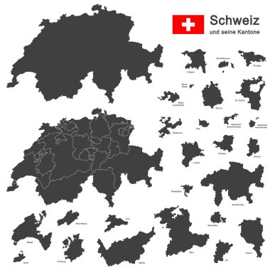 country Switzerland clipart