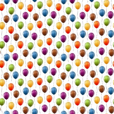 uçan balonlar arka plan sorunsuz