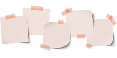 yapışkan bant yapışkan kağıtlarla