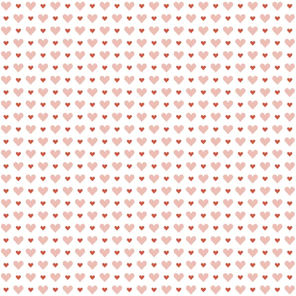 Seamless hearts background — Stock Vector