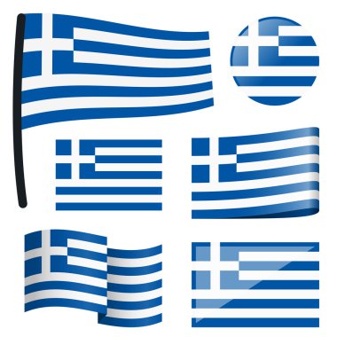 collection flags Greece