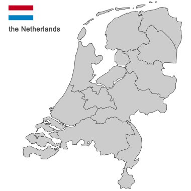country the Netherlands clipart