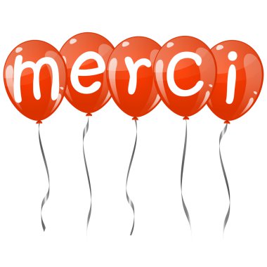 metin Merci ile uçan balonlar