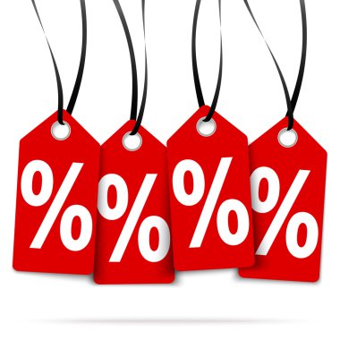 % işaretleri ile dört hangtags