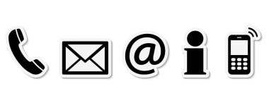 Icon set iletişim