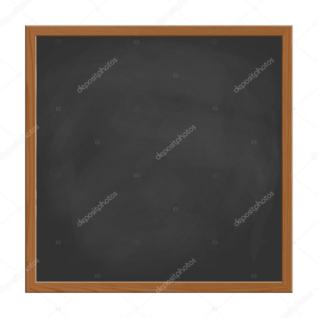 chalk board with wooden frame