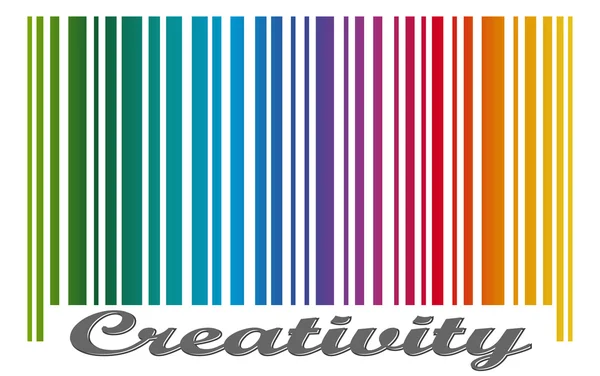 Code à barres CREATIVITY — Image vectorielle