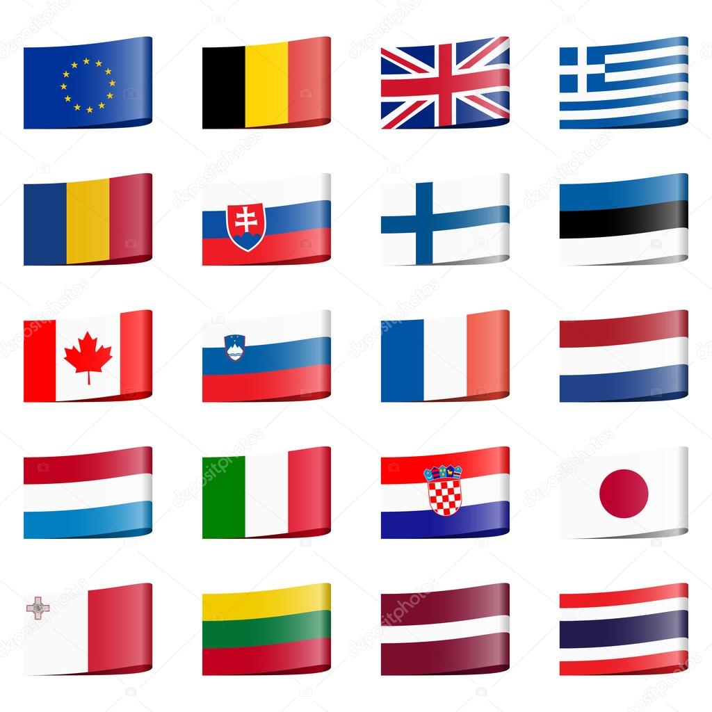 collection flags national countries