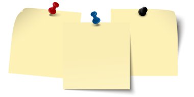 PIN iğneler yapışkan kağıtlarla