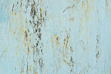 Gri-mavi boya, aşınmış. eski kaplama