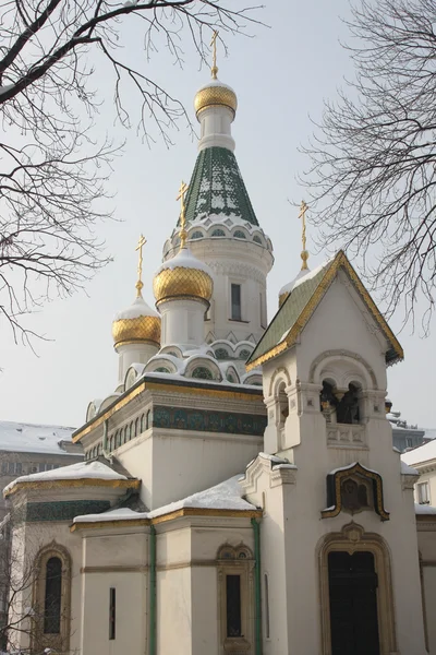 Russische Kirche in Sofia — Stockfoto