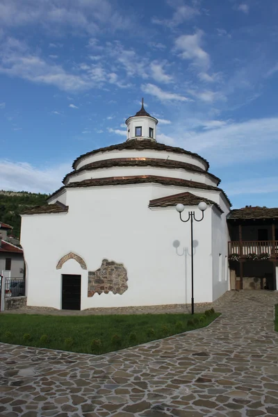 Antigua casa redonda - museo — Foto de Stock